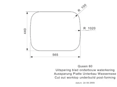 reginox queen 60 kgokg r16633 anderhalve keukenspoelbak rvs inclusief restenbak omkeerbaar vlakbouw of opbouw 5