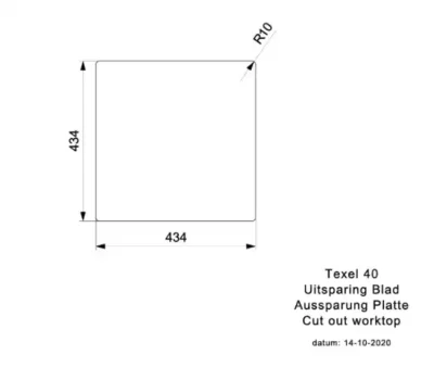 reginox texel 40 x 40 black silvery r34040 enkele keukenspoelbak graniet vlakbouw 4