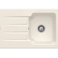 villeroy boch architectura 45 keukenspoelbak keramiek creme omkeerbaar opbouw 1