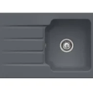 villeroy boch architectura 45 keukenspoelbak keramiek graphit omkeerbaar opbouw 1