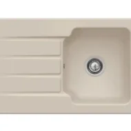 villeroy boch architectura 45 keukenspoelbak keramiek mandel omkeerbaar opbouw 1