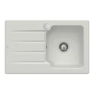 villeroy boch architectura 45 keukenspoelbak keramiek opbouw licht grijs excenter 1