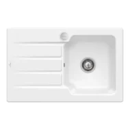 villeroy boch architectura 45 keukenspoelbak keramiek opbouw sneeuw wit excenter 1