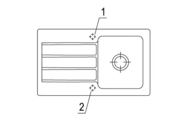 villeroy boch architectura 50 keukenspoelbak keramiek chromit omkeerbaar opbouw 4