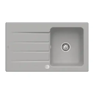villeroy boch architectura 50 keukenspoelbak keramiek opbouw fossil excenter 1