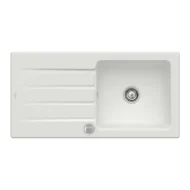 villeroy boch architectura 60 keukenspoelbak keramiek opbouw licht grijs excenter 1