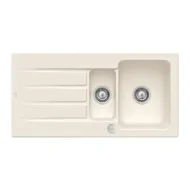 villeroy boch architectura 60 xr keukenspoelbak keramiek opbouw creme excenter 1