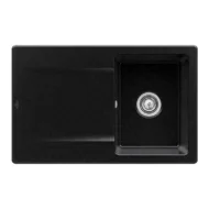 villeroy boch siluet 45 flat keukenspoelbak keramiek chromit omkeerbaar vlakbouw 1