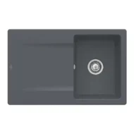 villeroy boch siluet 45 flat keukenspoelbak keramiek graphit omkeerbaar vlakbouw 1