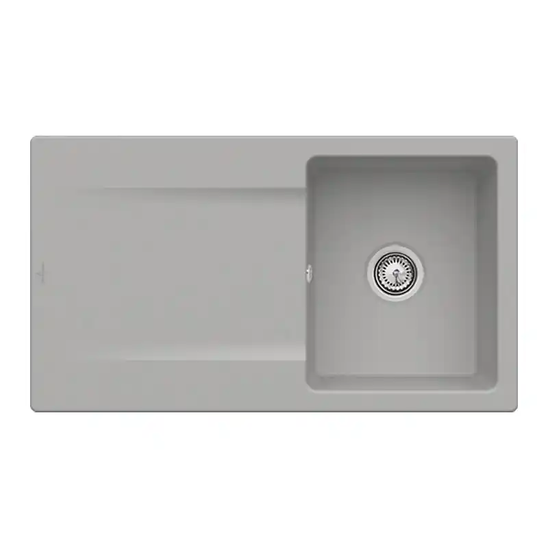 villeroy boch siluet 50 flat keukenspoelbak keramiek vlakbouw fossil excenter 1 villeroy boch siluet 50 flat keukenspoelbak keramiek vlakbouw fossil excenter 1