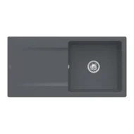 villeroy boch siluet 60 flat keukenspoelbak keramiek graphit omkeerbaar vlakbouw 1
