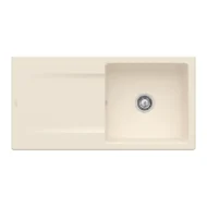 villeroy boch siluet 60 flat keukenspoelbak keramiek ivory omkeerbaar vlakbouw 1