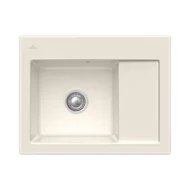 villeroy boch subway 45 compact keukenspoelbak keramiek opbouw creme links 1