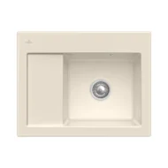 villeroy boch subway 45 compact keukenspoelbak keramiek opbouw ivory rechts 1