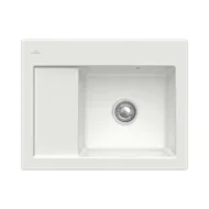 villeroy boch subway 45 compact keukenspoelbak keramiek opbouw licht grijs rechts 1