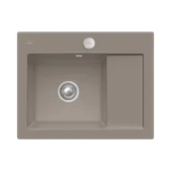 villeroy boch subway 45 compact keukenspoelbak keramiek opbouw timber links excenter 1