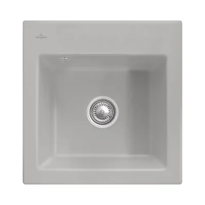 villeroy boch subway 50 s keukenspoelbak keramiek opbouw fossil 1