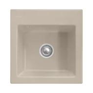 villeroy boch subway 50 s keukenspoelbak keramiek opbouw mandel 1