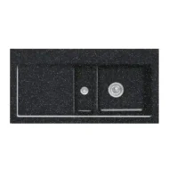 villeroy boch subway 60 keukenspoelbak keramiek opbouw chromit rechts 1