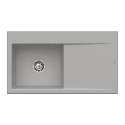 villeroy boch subway style 50 flat keukenspoelbak keramiek vlakbouw fossil links 1