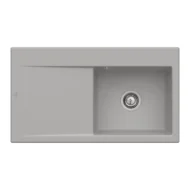 villeroy boch subway style 50 flat keukenspoelbak keramiek vlakbouw fossil rechts 1