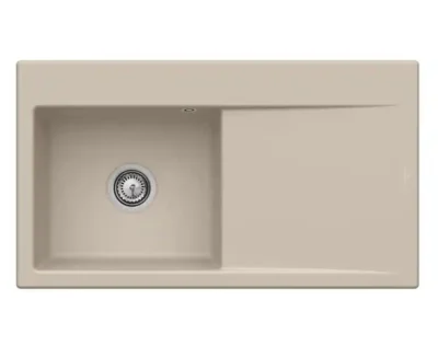 villeroy boch subway style 50 keukenspoelbak links keramiek mandel opbouw 1