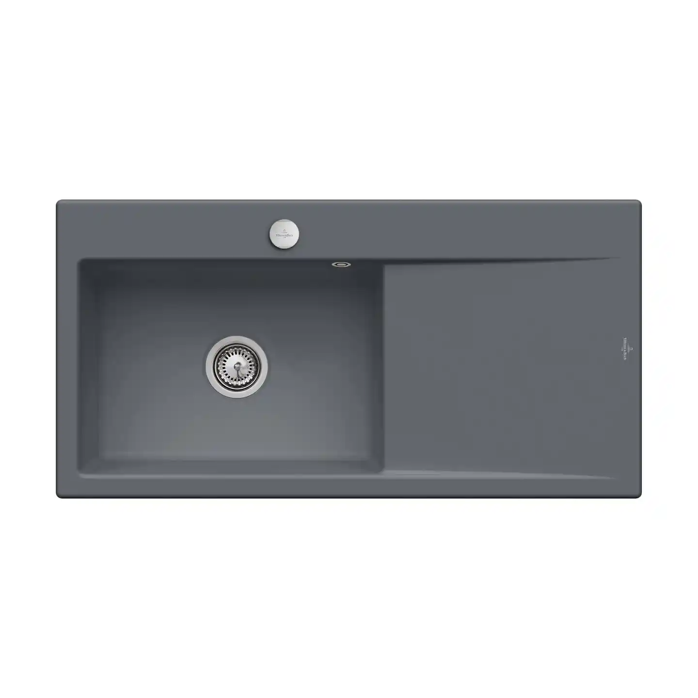 villeroy boch subway style 60 flat keukenspoelbak keramiek vlakbouw grafiet links excenter 1 villeroy boch subway style 60 flat keukenspoelbak keramiek vlakbouw grafiet links excenter 1