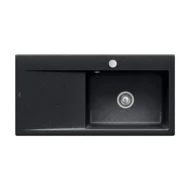 villeroy boch subway style 60 keukenspoelbak keramiek opbouw chromit rechts excenter 1