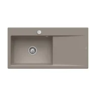 villeroy boch subway style 60 keukenspoelbak keramiek opbouw timber links excenter 1