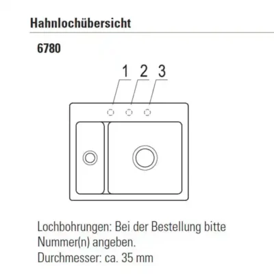 villeroy boch subway xm flat keukenspoelbak keramiek vlakbouw creme excenter 2