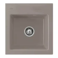 villeroy boch subway xs keukenspoelbak keramiek opbouw timber 1