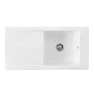 villeroy boch timeline 60 flat keukenspoelbak keramiek vlakbouw wit alpin hoogglans 1