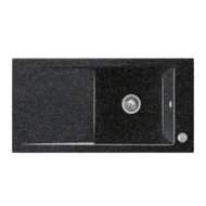 villeroy boch timeline 60 keukenspoelbak keramiek opbouw chromit excenter 1