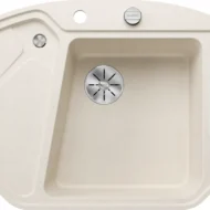 blanco blancodelta ii f 527056 keukenspoelbak silgranit zacht wit vlakbouw of onderbouw excenter 1.webp