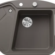 blanco blancodelta ii f 527239 keukenspoelbak silgranit vulkaangrijs vlakbouw of onderbouw excenter 1.webp
