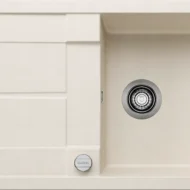 blanco metra 5 s 527109 enkele keukenspoelbak silgranit zacht wit omkeerbaar opbouw excenter 1.webp