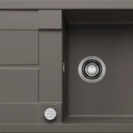 blanco metra xl 6 s 527306 keukenspoelbak silgranit vulkaangrijs omkeerbaar onderbouw of opbouw excenter 1.webp