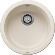 blanco rondo 527057 keukenspoelbak rond silgranit zacht wit opbouw 1.webp