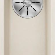 blanco subline 160 u 526802 keukenspoelbak silgranit zacht wit onderbouw 1.webp