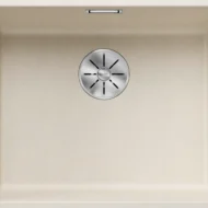 blanco subline 500 f 527169 enkele keukenspoelbak silgranit zacht wit vlakbouw 1.webp