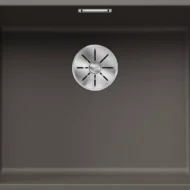 blanco subline 500 f 527352 enkele keukenspoelbak silgranit vulkaangrijs vlakbouw 1.webp