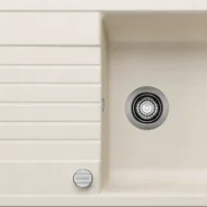 blanco zia xl 6 s 527216 keukenspoelbak silgranit zacht wit omkeerbaar opbouw excenter 1.webp