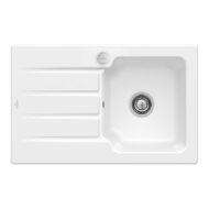 villeroy boch architectura 45 keukenspoelbak keramiek opbouw wit alpin hoogglans excenter 1