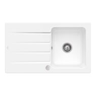 villeroy boch architectura 50 keukenspoelbak keramiek opbouw wit alpin hoogglans excenter 1