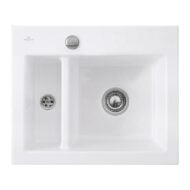 villeroy boch subway xm flat keukenspoelbak keramiek vlakbouw wit alpin hg exctr 1